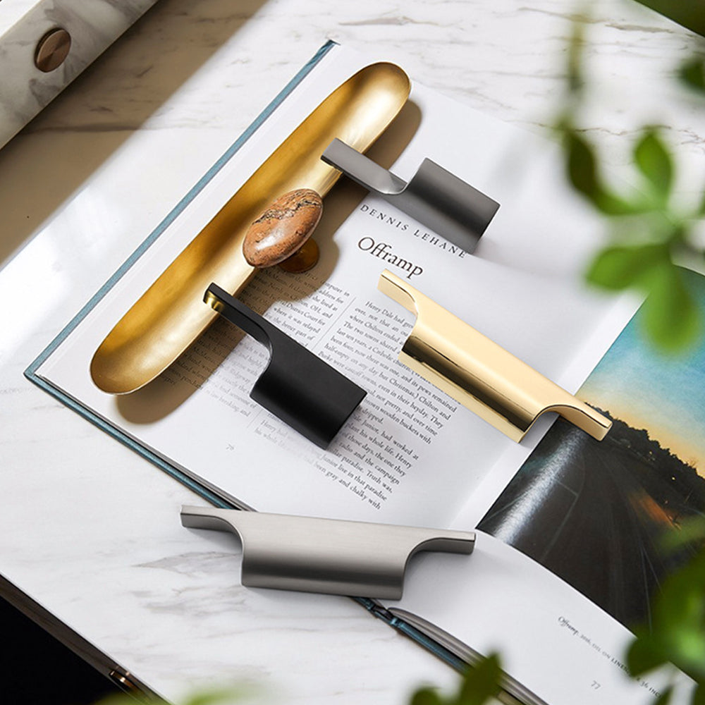 Modern Simple Zinc Alloy Cabinet Drawer Pull Handles