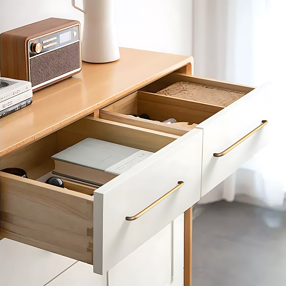 Simple Aluminum Alloy Round Arc Cabinet Handle