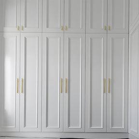 Simple Gold Brass Cabinet Handles