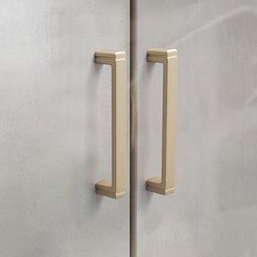 Modern Minimalist Zinc Alloy Square Cabinet Handle