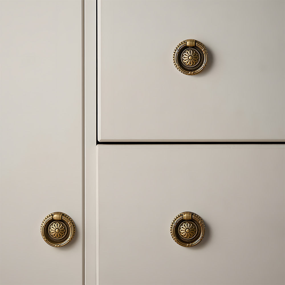 Modern Antique Bronze Brass Cabinet Pulls and Handles