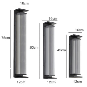 Contemporary IP65 Exterior Wall Lighting for Garage Patio