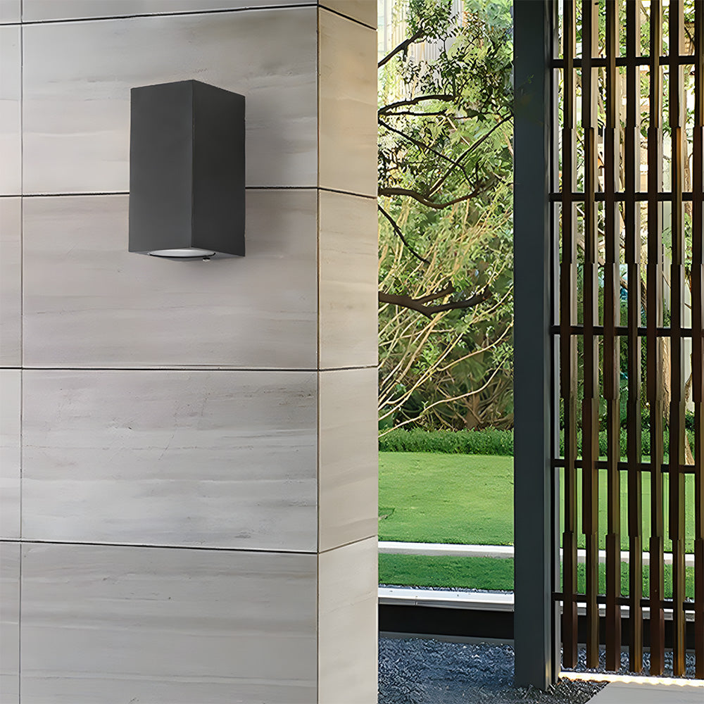 IP65 Black Up and Down LED Outdoor Wall Lights