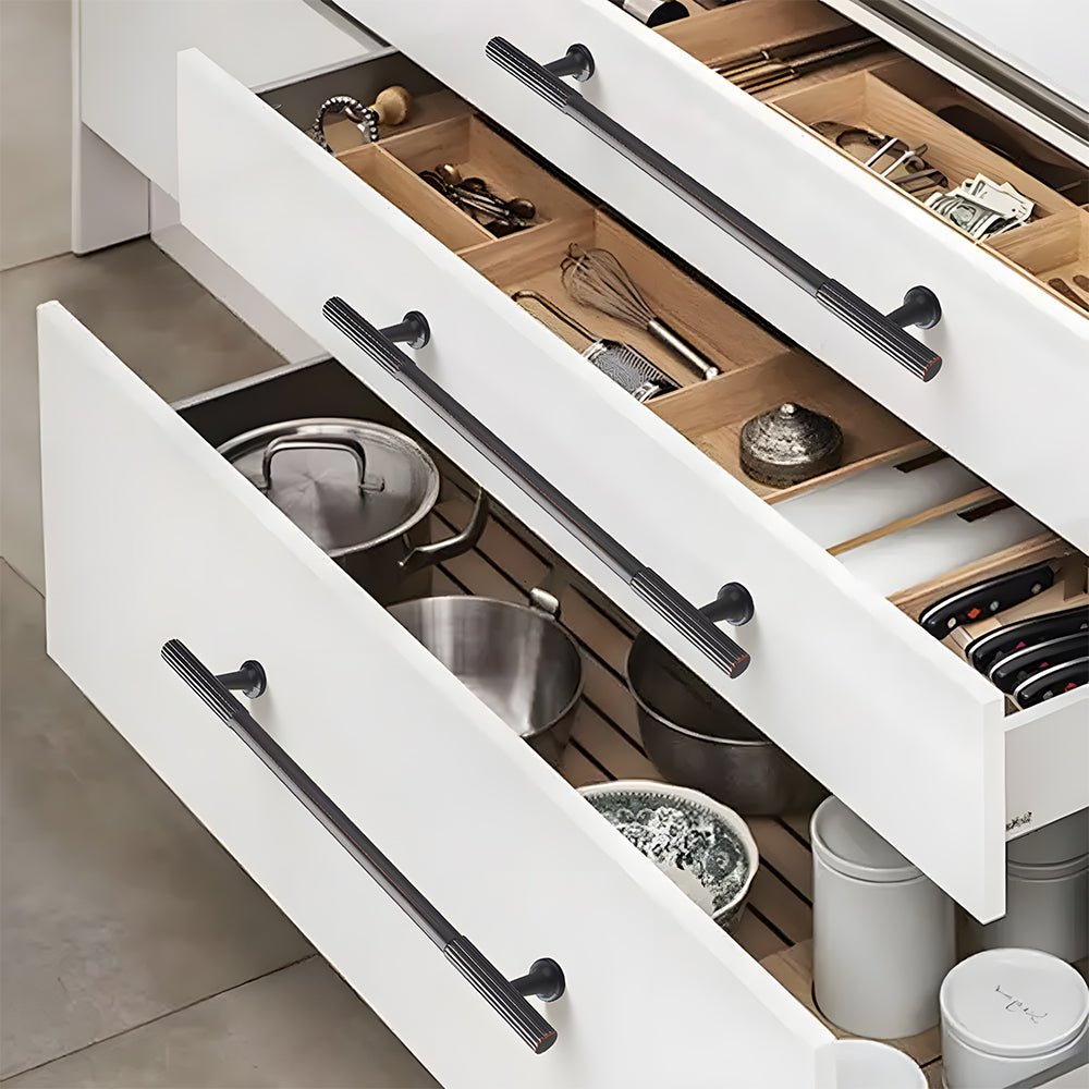 Luxury Stripe Cabinet Handles