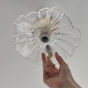 Flower Glass Hallway Ceiling Lighting