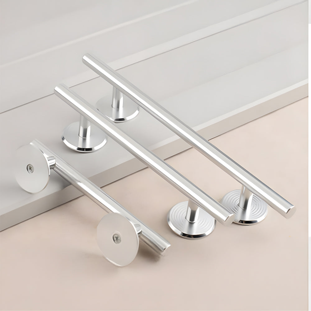 Simple Cabinet Handle with Round Base and Round Handle