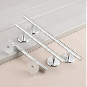 Simple Cabinet Handle with Round Base and Round Handle