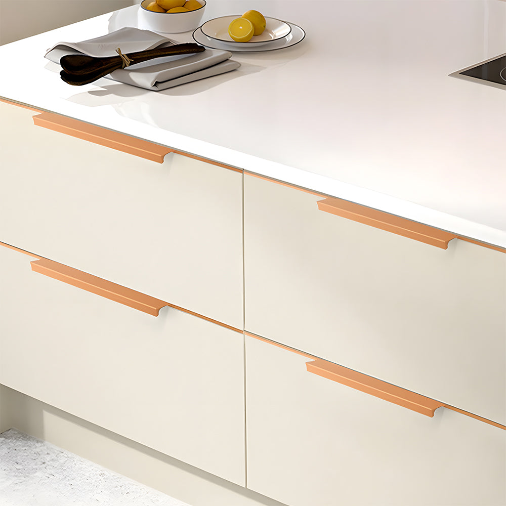 Minimalist Wardrobe Door Invisible Edge Cabinet Handles