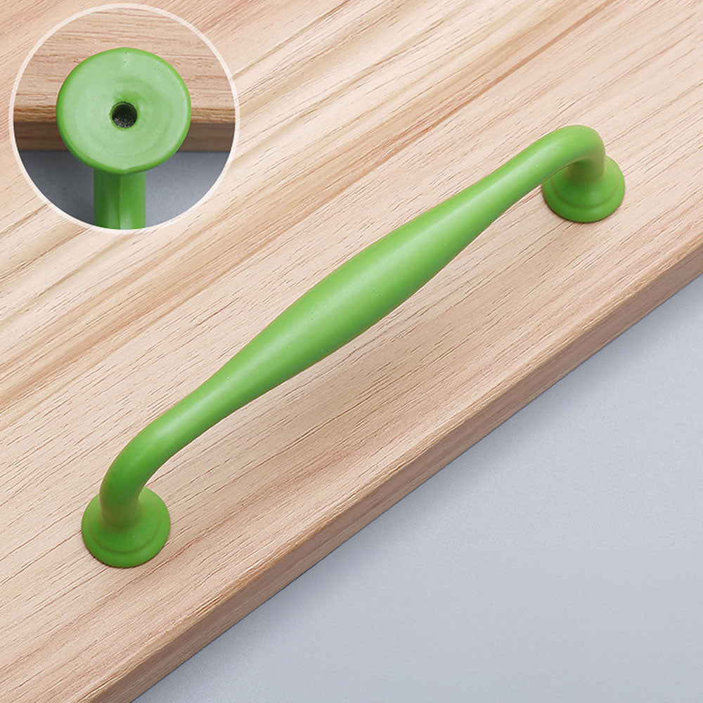 Modern Minimalist Aluminum Alloy Colored Furniture Hardware Door Handle