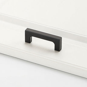Black Simple Long Cabinet Handles