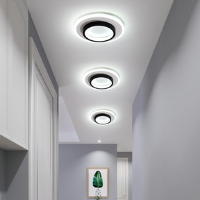 Round Metal Acrylic LED Hallway Ceiling Lights