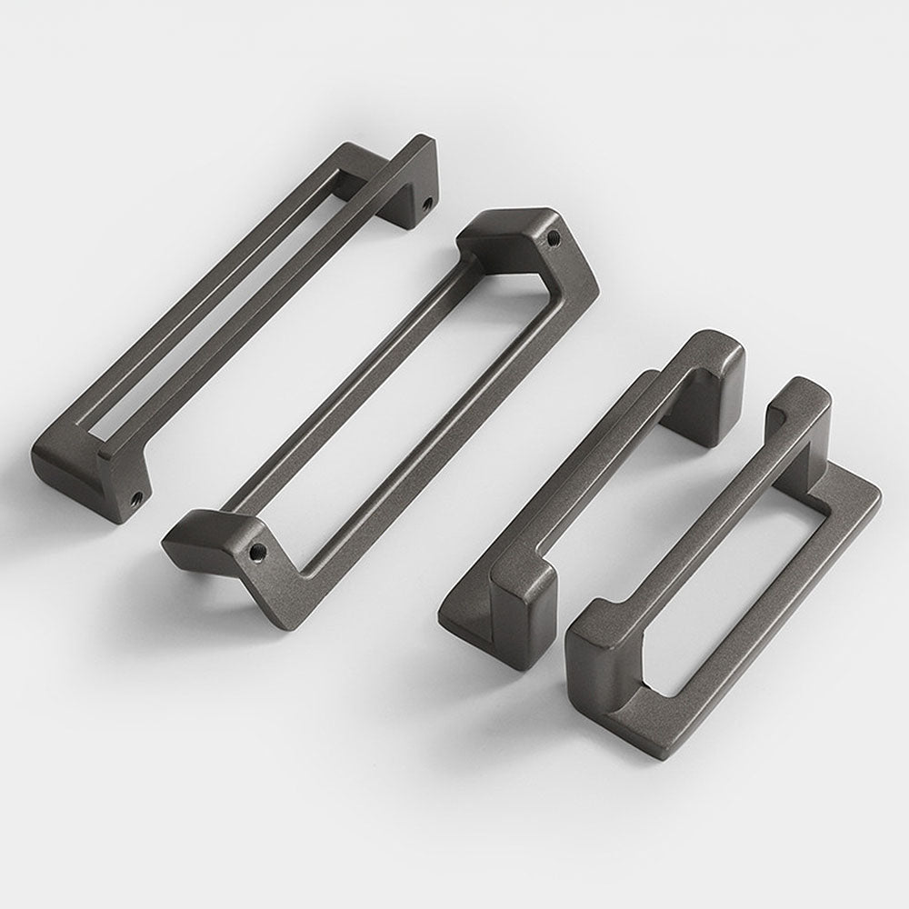 Contemporary Simple Zinc Alloy Cabinet Drawers Pulls