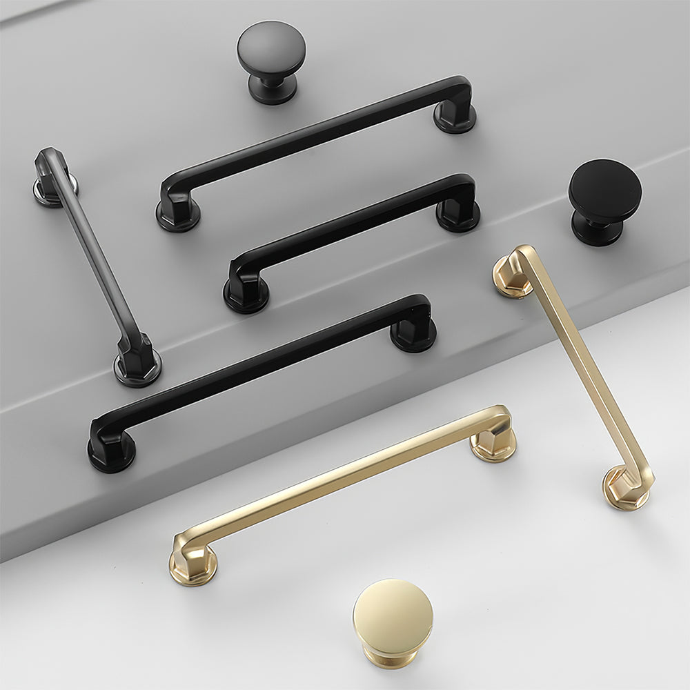 Simple Zinc Alloy Cabinet Wardrobe Handle
