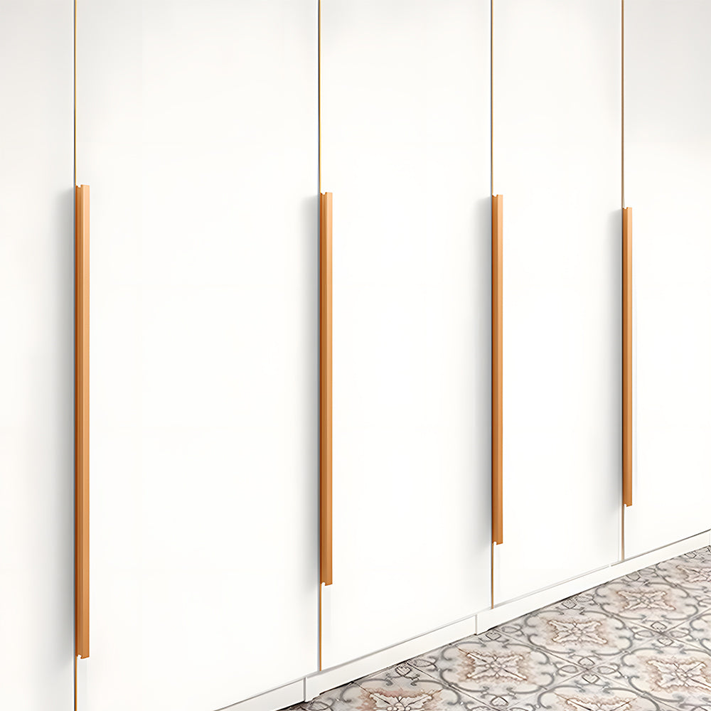 Minimalist Wardrobe Door Invisible Edge Cabinet Handles