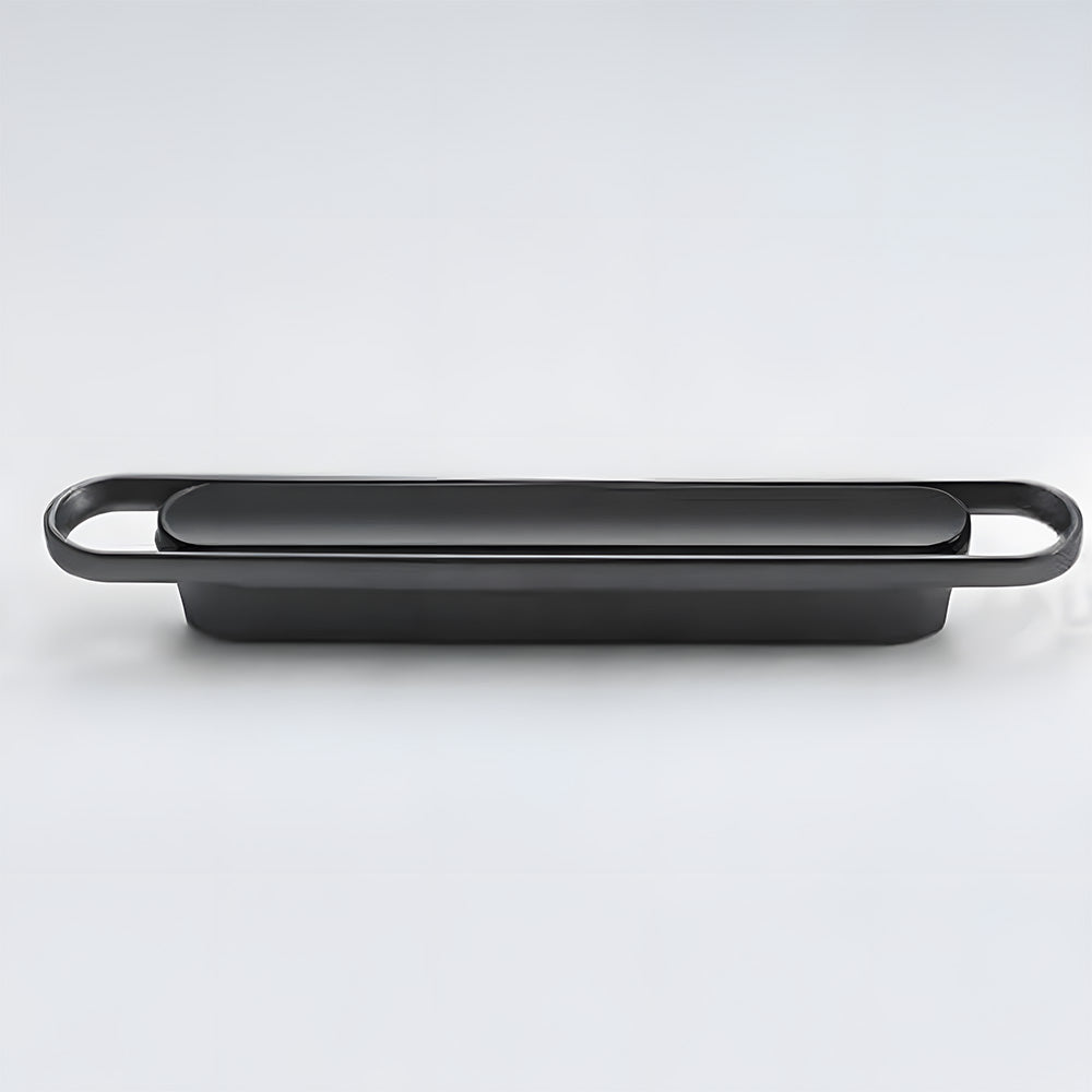 Two-color Zinc Alloy Modern Bedroom Cabinet Handles