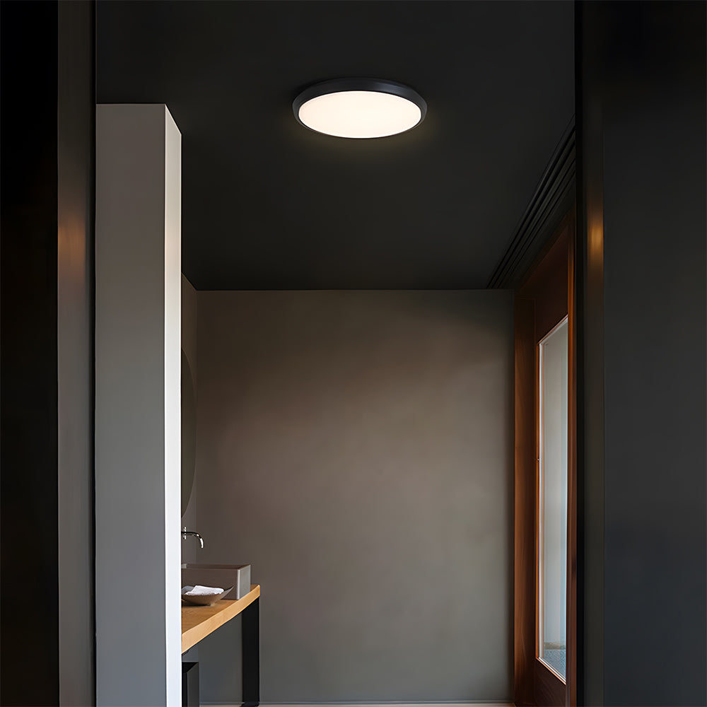 Modern IP65 Waterproof Round Outdoor LED Ceiling Light