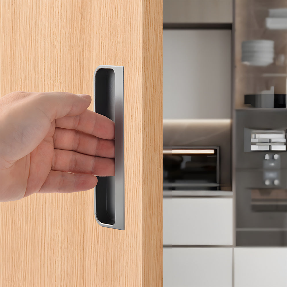 Simple Sliding Door Handles Flush Finger Pulls