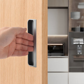Simple Sliding Door Handles Flush Finger Pulls