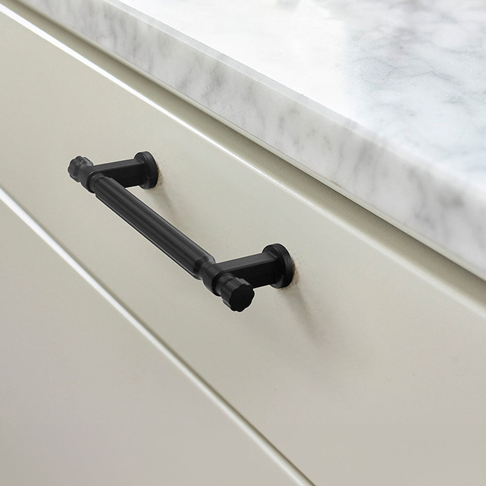 Modern T-Bar Gold Cabinet Handles