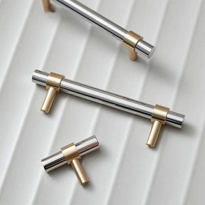 Modern Silver Drawer Handles Stainless Steel Cabinet Pulls