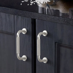 Modern Threaded Wardrobe Kitchen Cabinet Handles