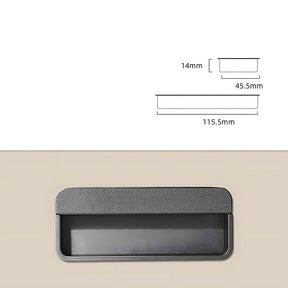 Stylish Metal Recessed Sliding Door Concealed Handles