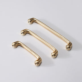 Smooth Gold Cabinet Handles for Wardrobe Cupboard