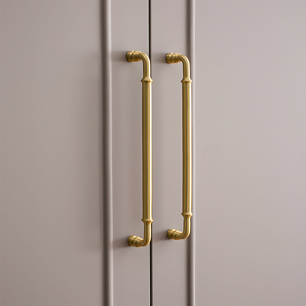 Luxury Brass Wardrobe Kitchen Handles And Knobs
