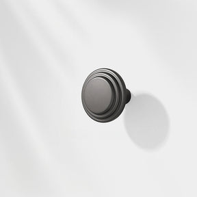 High-End Minimalist Zinc Alloy Solid Drawer Handles and Round Knobs