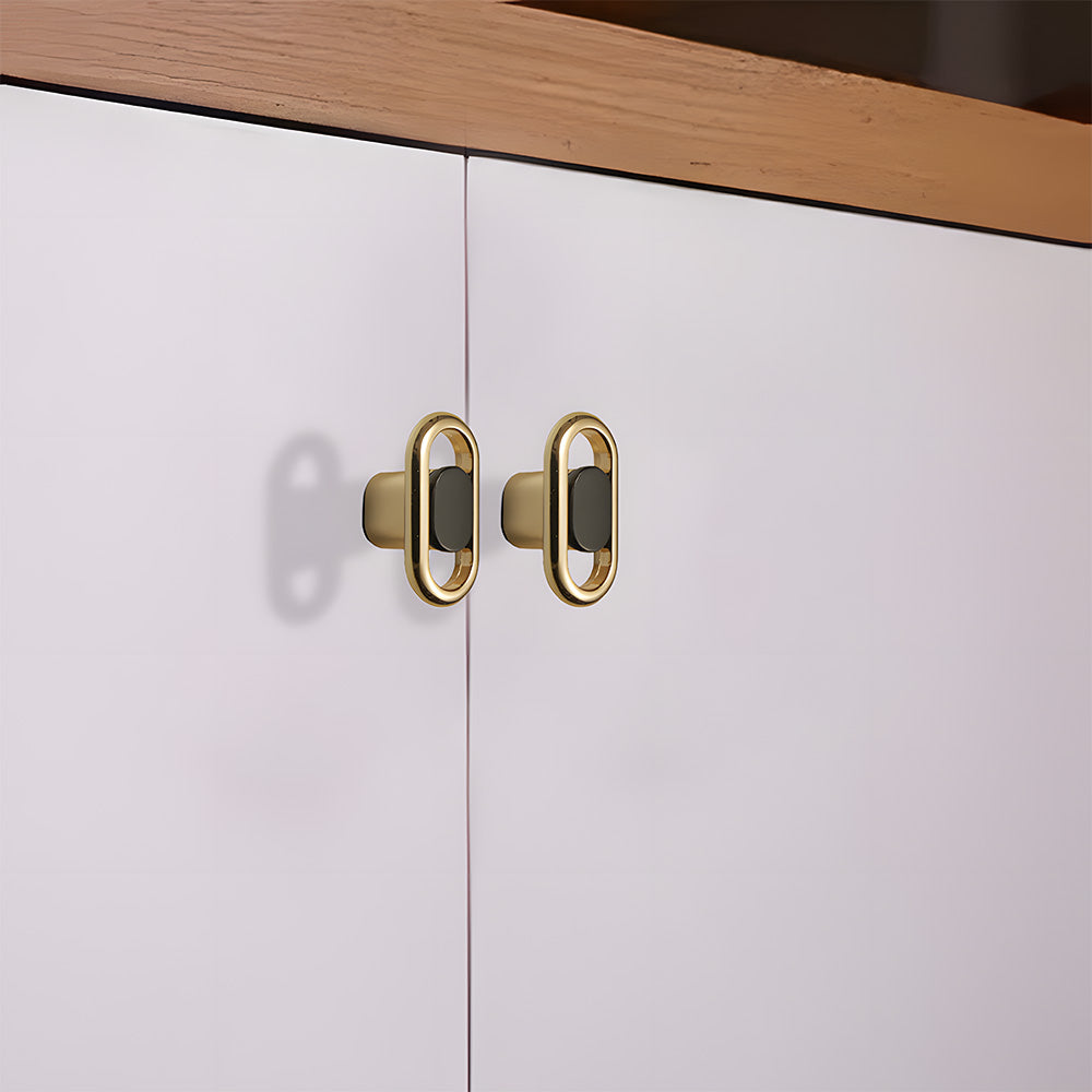 Gold Modern Simple Cabinet Door Handles