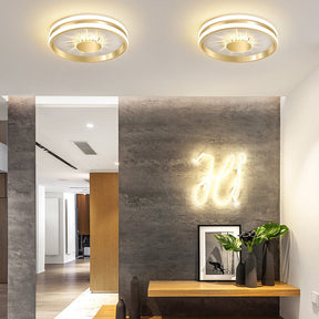 Hallway Crystal LED Ceiling Lighting