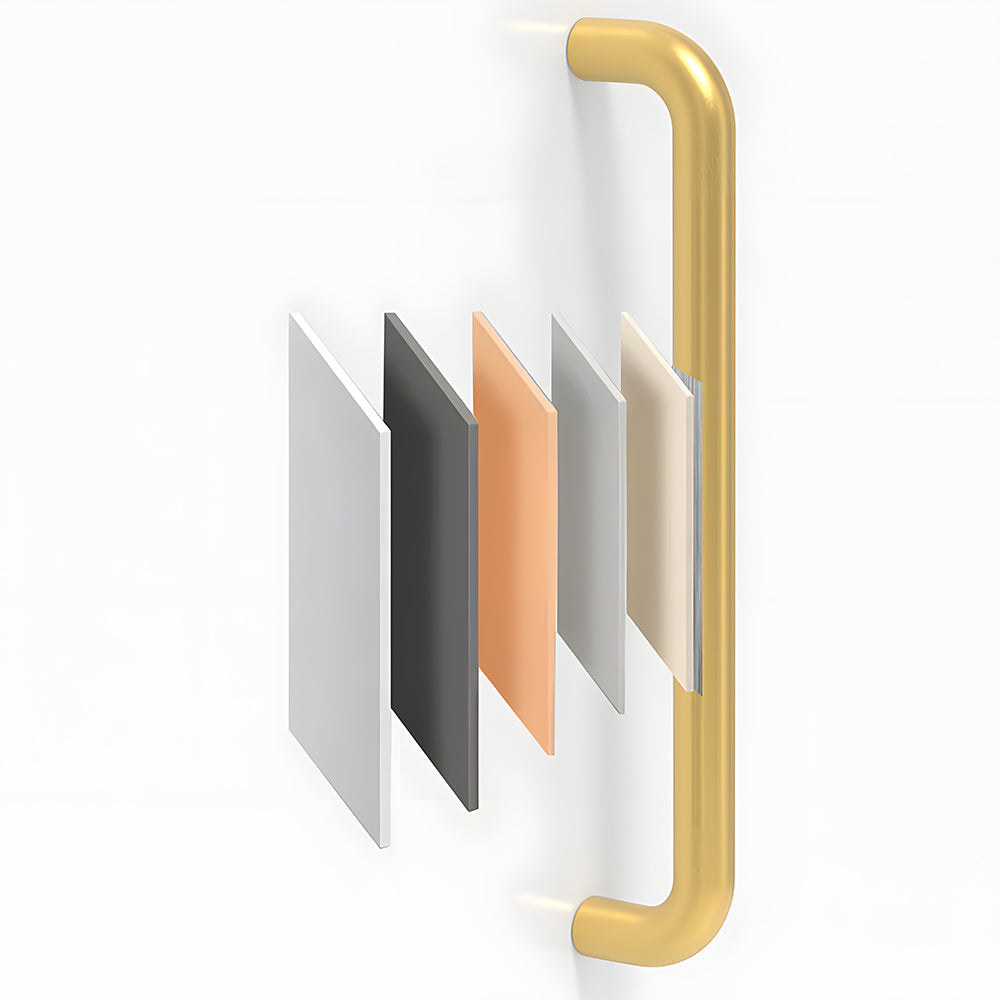Space Aluminum Alloy Light Cabinet Handles