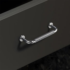 Modern Threaded Wardrobe Kitchen Cabinet Handles