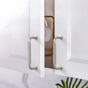 Modern Threaded Wardrobe Kitchen Cabinet Handles
