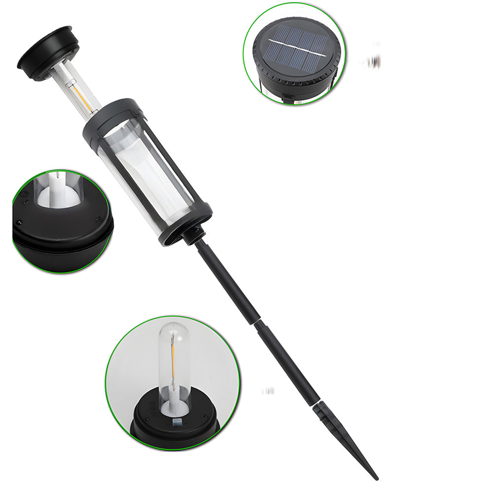 IP65 Waterproof Dusk to Dawn Sensor Solar Stake Lights