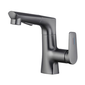 Pull Out Lifting Basin Taps_ Gunmetal Gray