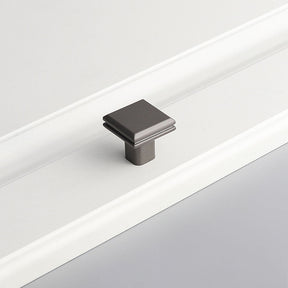 Modern Minimalist Zinc Alloy Square Cabinet Handle