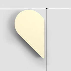 Colorful Heart-Shaped Cartoon Wardrobe Door Handle