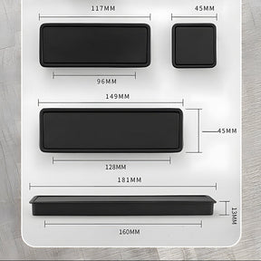 Simple Hidden Embedded Concealed Cabinet Handles