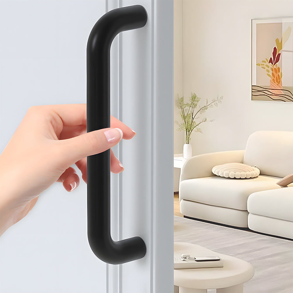 Space Aluminum Alloy Light Cabinet Handles