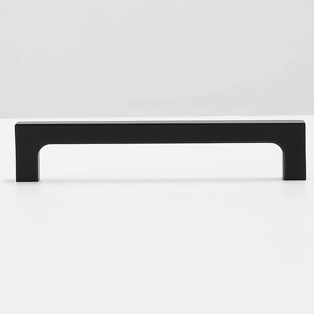 Black Simple Long Cabinet Handles