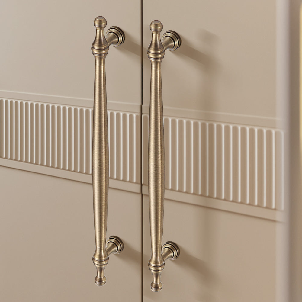 French Style Furniture Wardrobe Brass Handle