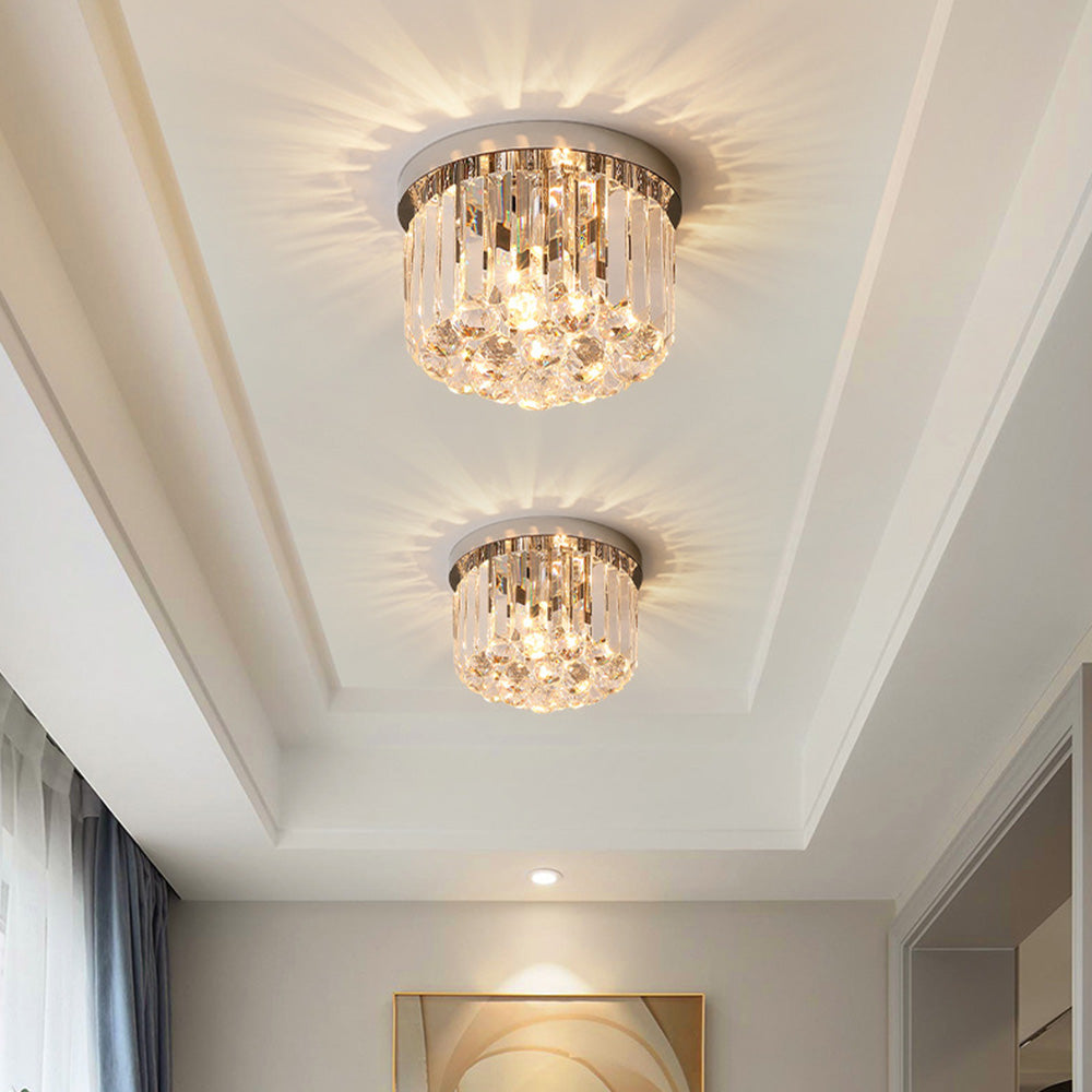 Contemporary Modern Crystal Living Room Ceiling Lighting