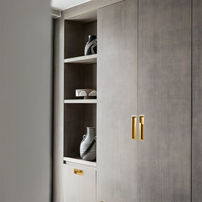 Left Right Hidden Slotted Recessed Handles