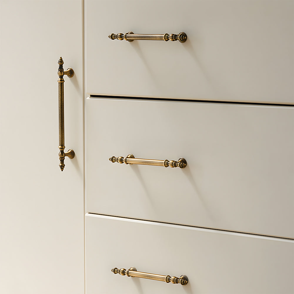European Style Classical Brass Cabinet Door Handles