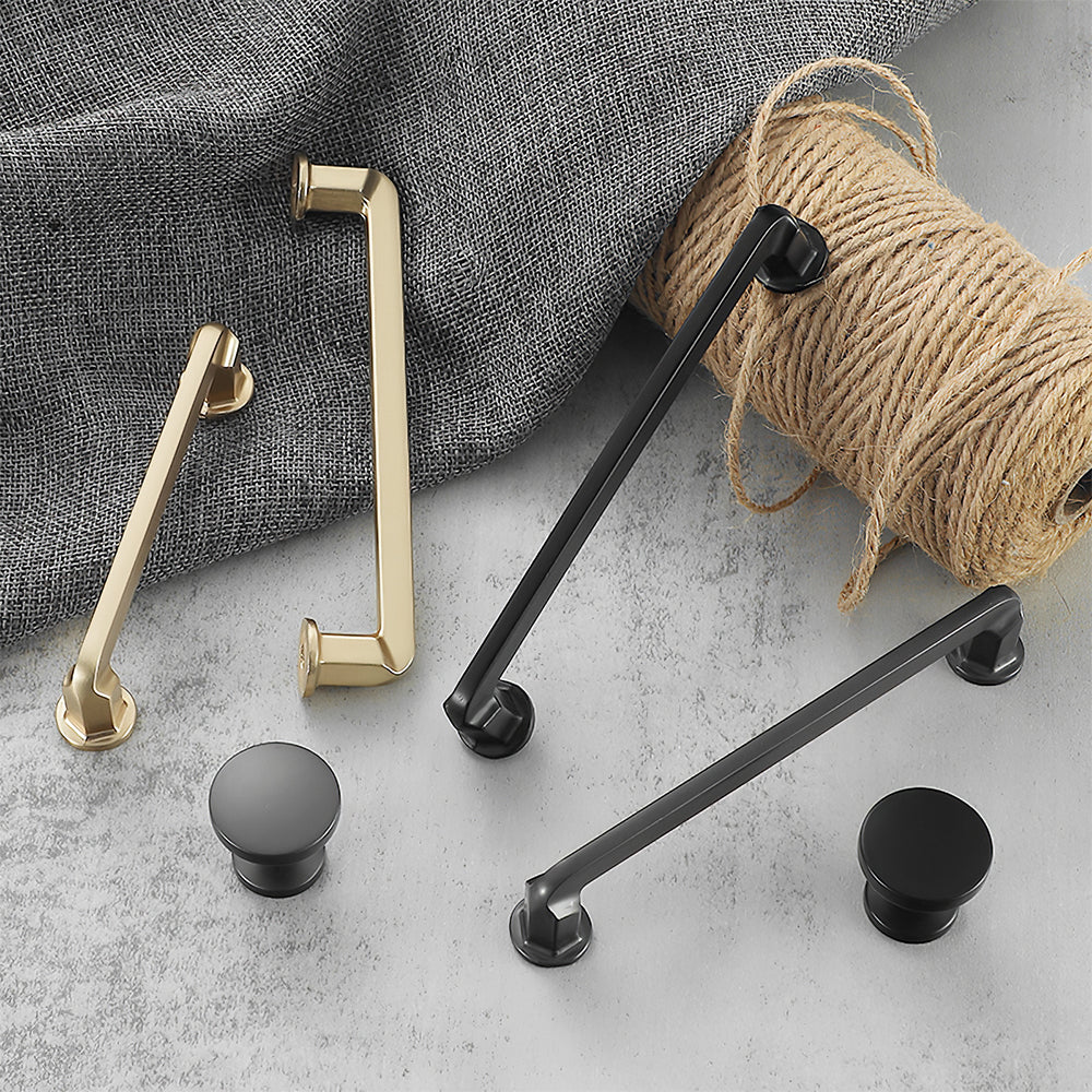 Simple Zinc Alloy Cabinet Wardrobe Handle