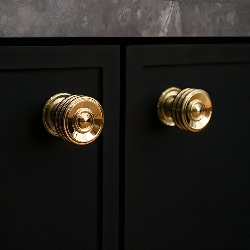 Luxury Brass Wardrobe Kitchen Handles And Knobs