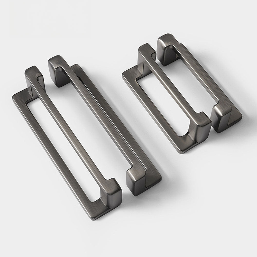 Contemporary Simple Zinc Alloy Cabinet Drawers Pulls