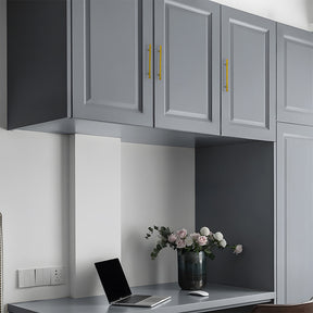 Simple Gold Brass Cabinet Handles