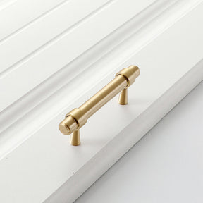 Retro Elegant Brass Kitchen Cabinet Handles And Knobs